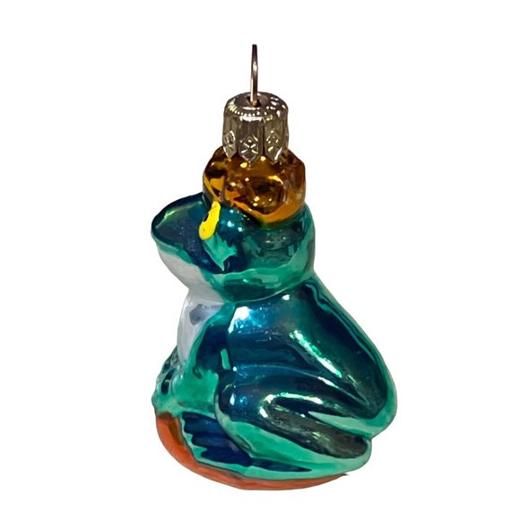 Frog Prince Ornament Made in Poland - Picture 4 of 10